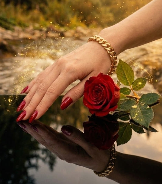 צמיד זהב חוליות נועה