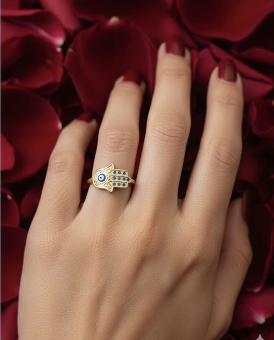 טבעת זהב בר