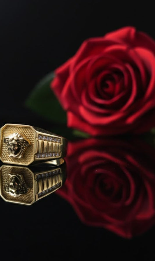 טבעת זהב אור