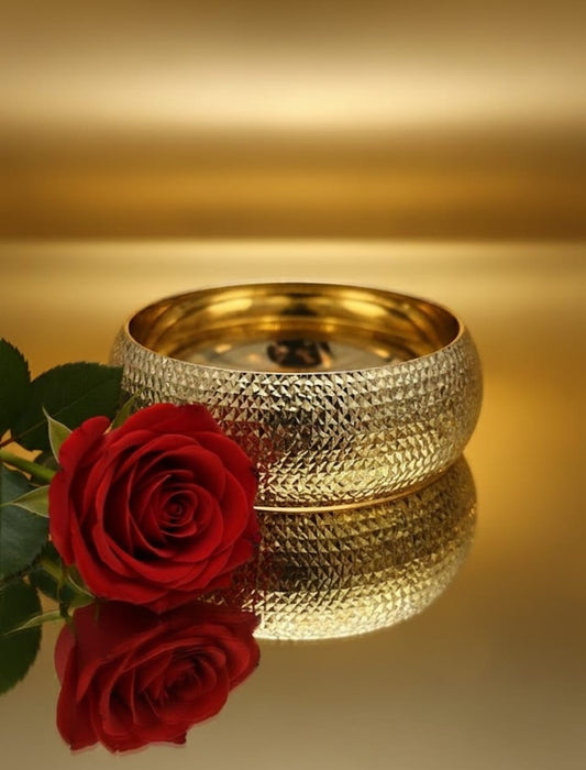 צמיד זהב זוהר