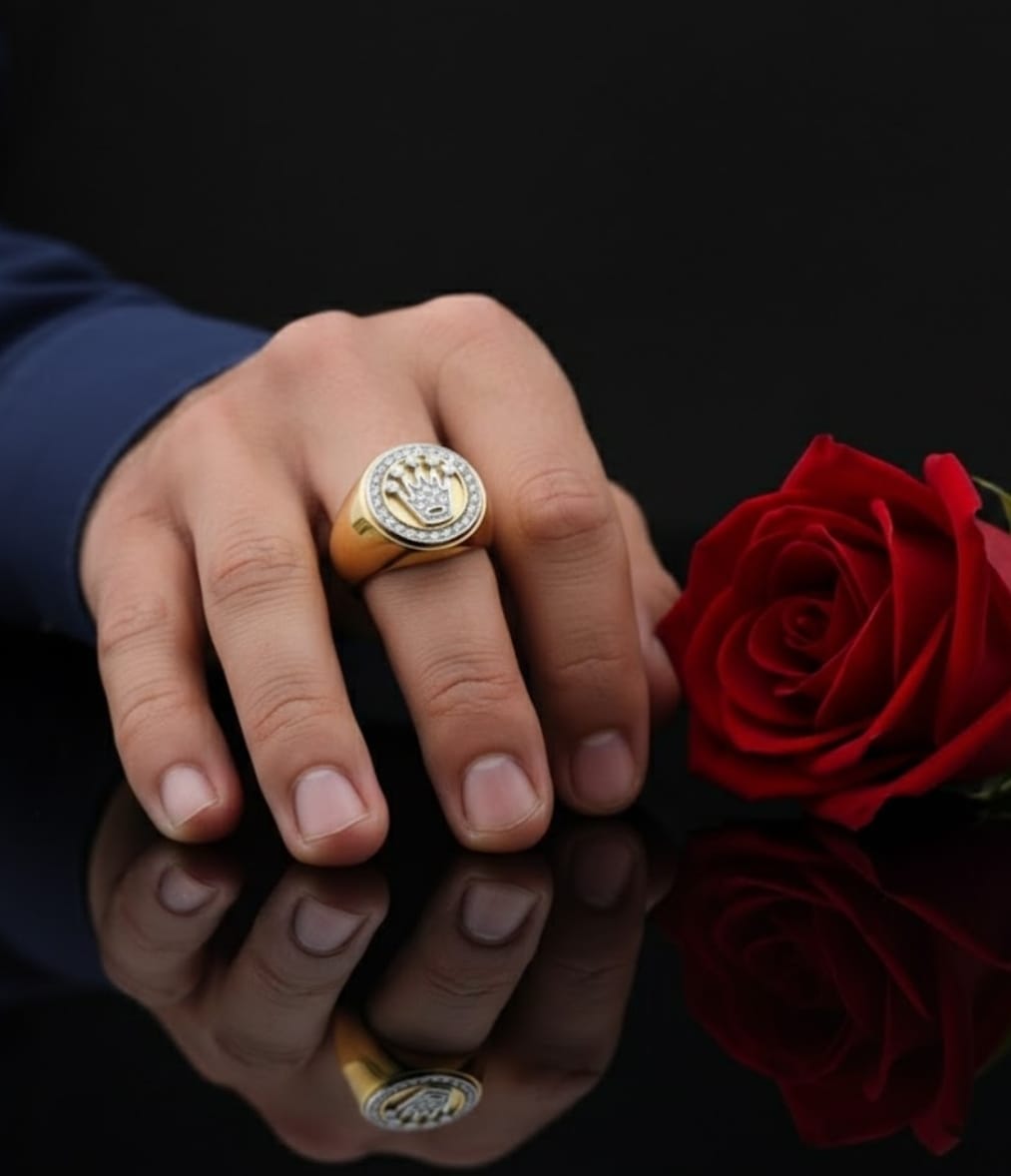 טבעת זהב אריאל