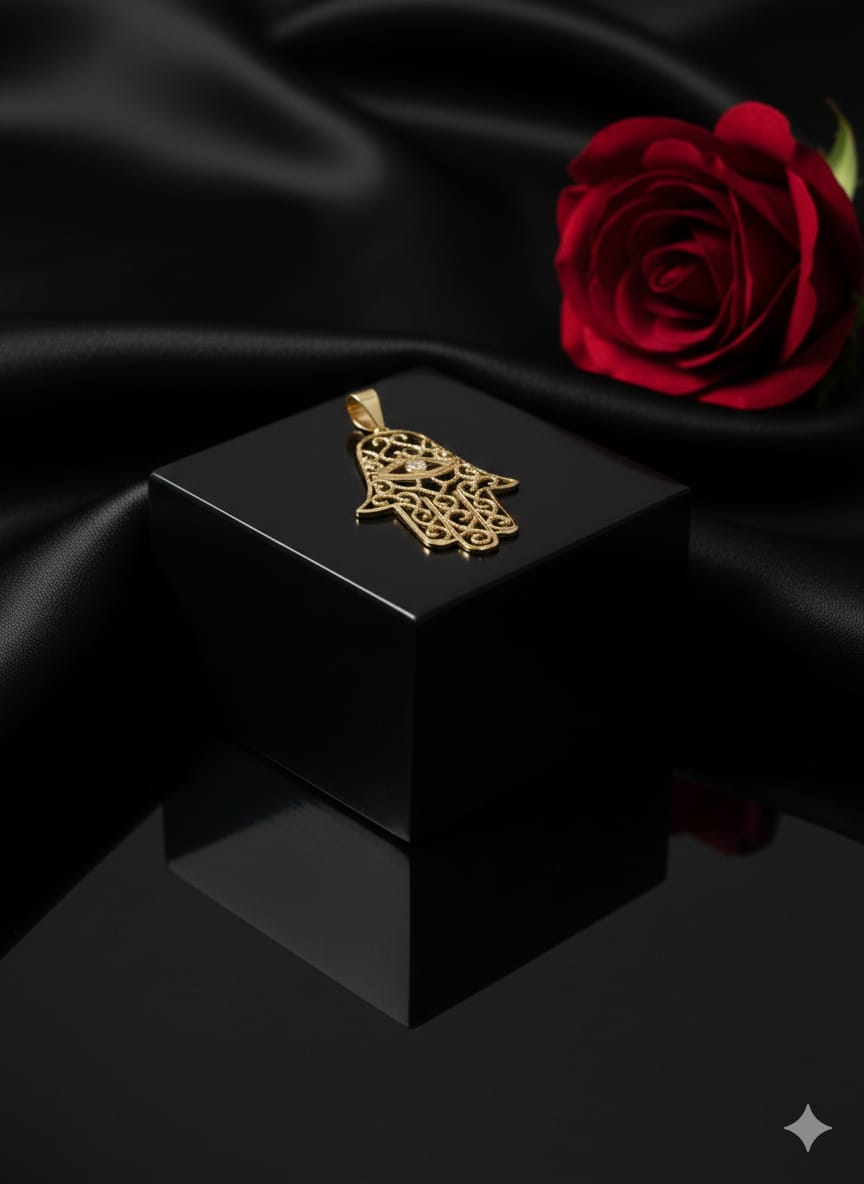 תליון חמסה שקד