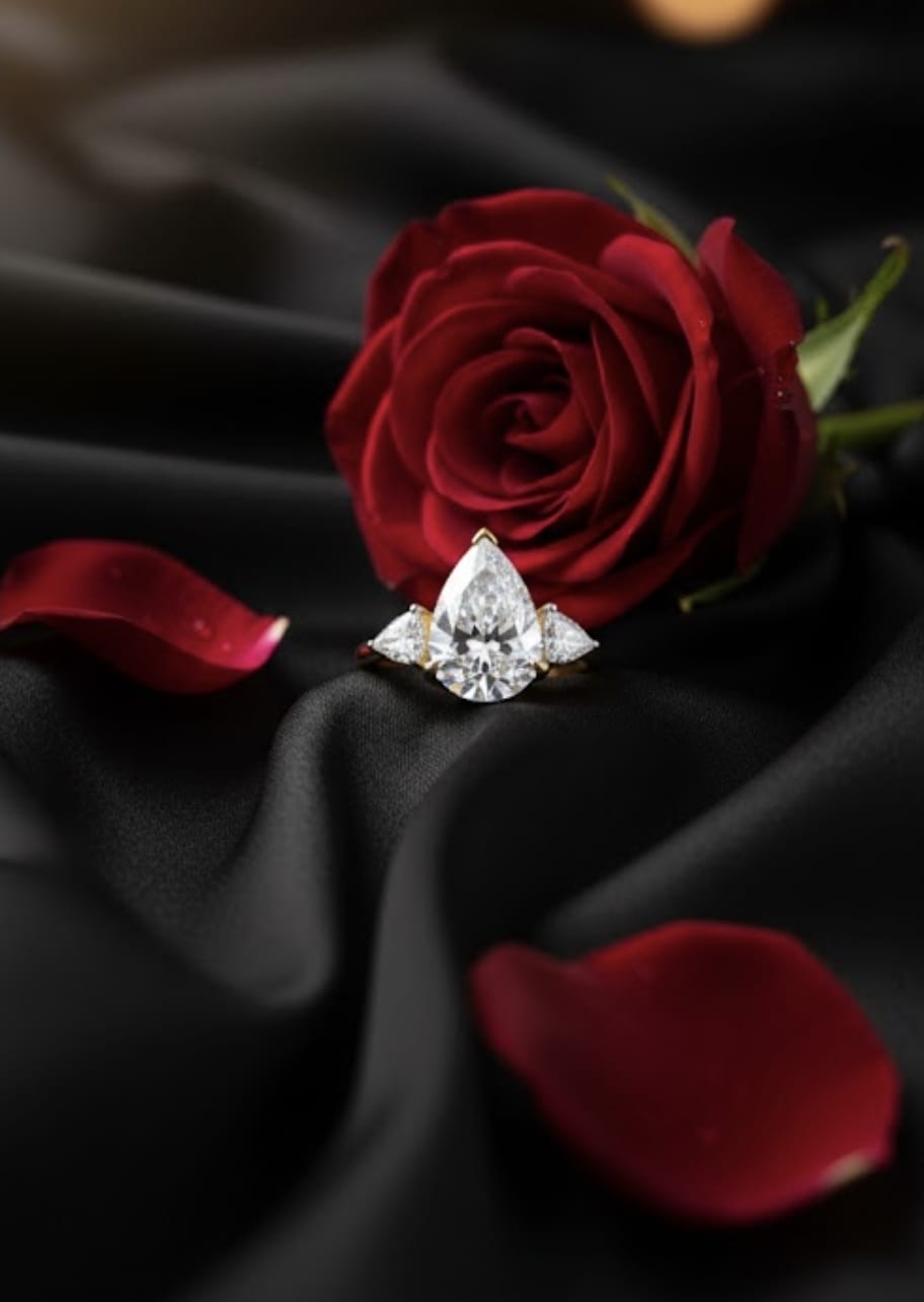 טבעת זהב מיכל