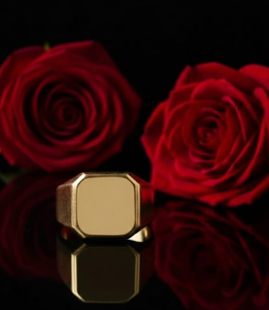 טבעת זהב פלג