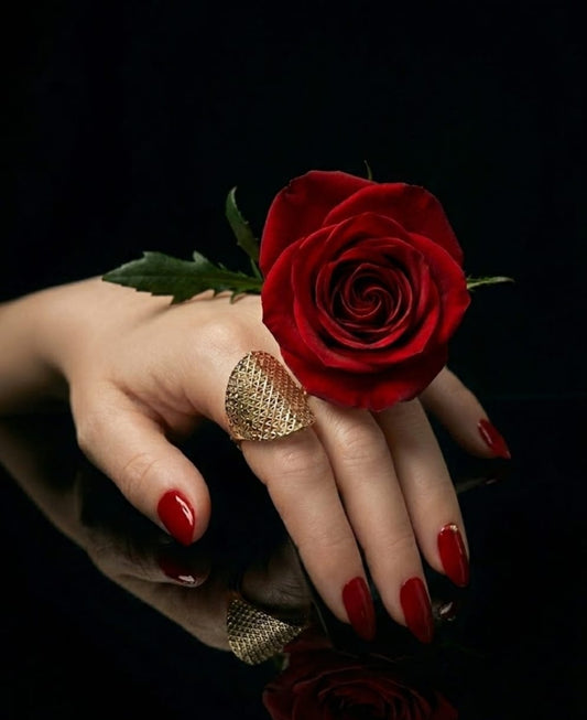 טבעת זהב זיווה