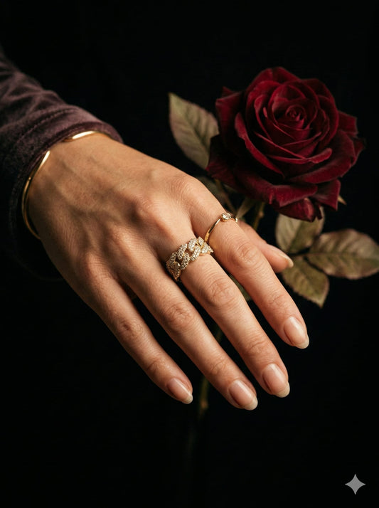 טבעת זהב אורבן דיווה