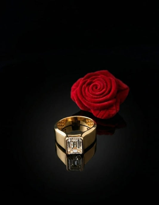 טבעת זהב קשת