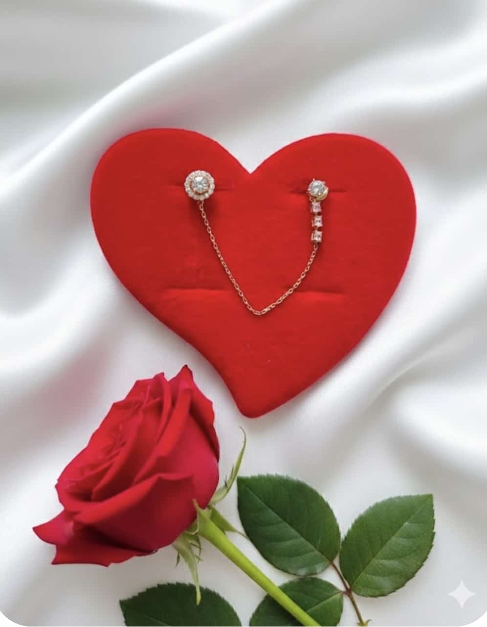 עגילי זהב רותם