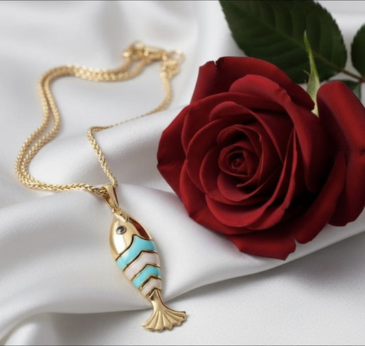 תליון דגם דג