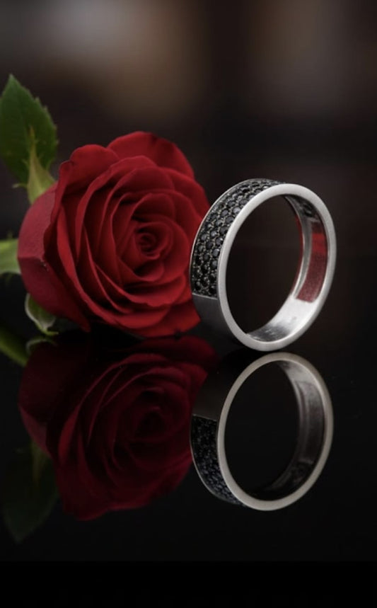 טבעת זהב פנינה