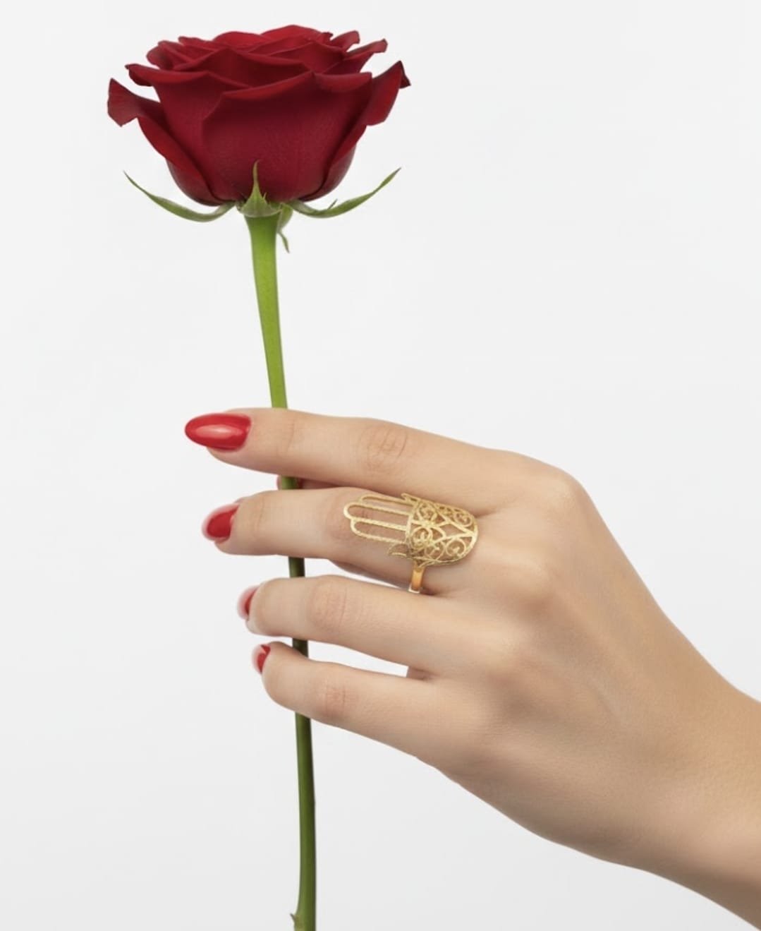 טבעת זהב נטלי