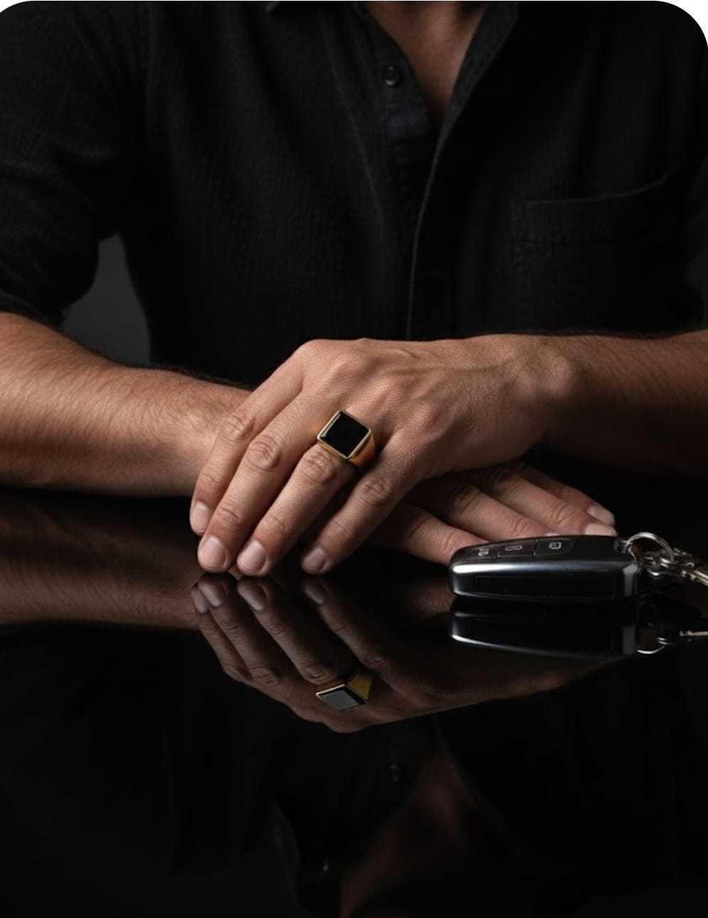 טבעת זהב רון