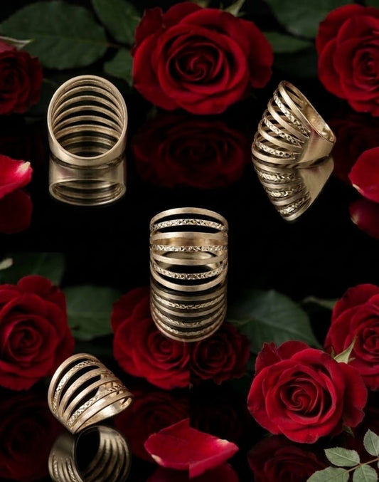 טבעת זהב ספיריט גלו