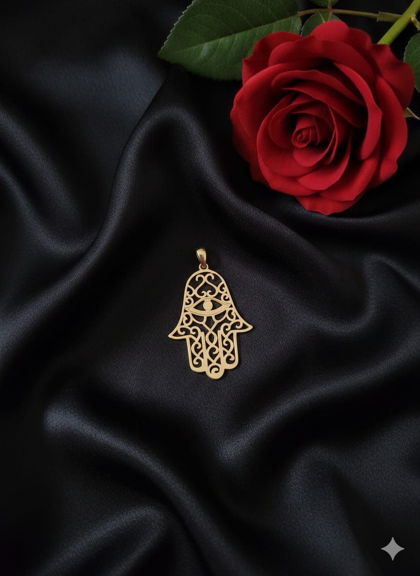 תליון זהב חמסה לירון