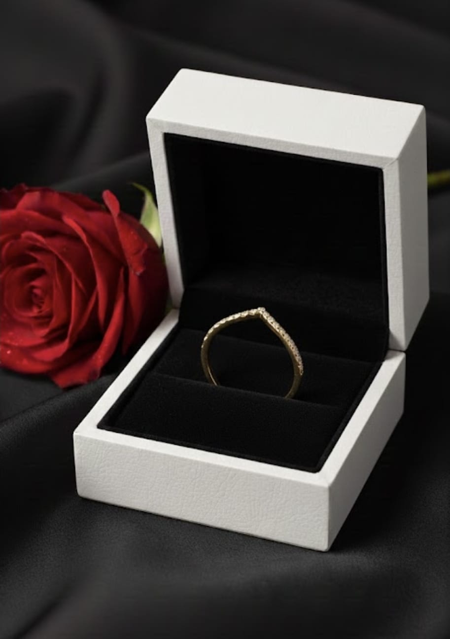 טבעת זהב עדי