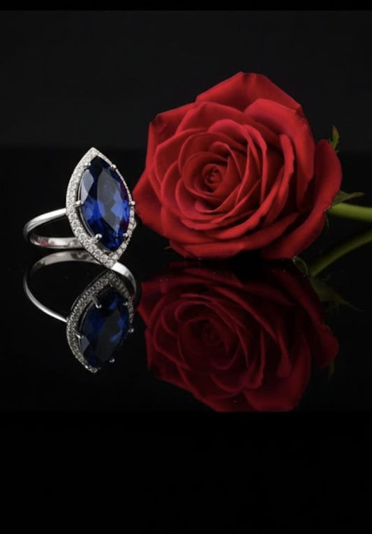 טבעת זהב סהר