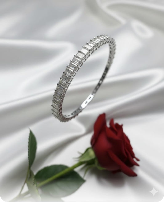 צמיד זהב עם יהלומי מעבדה ארבל