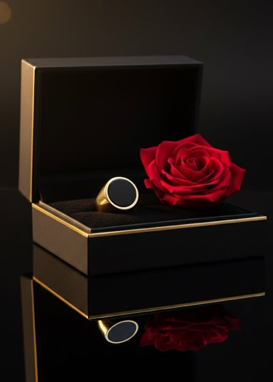 טבעת זהב דן