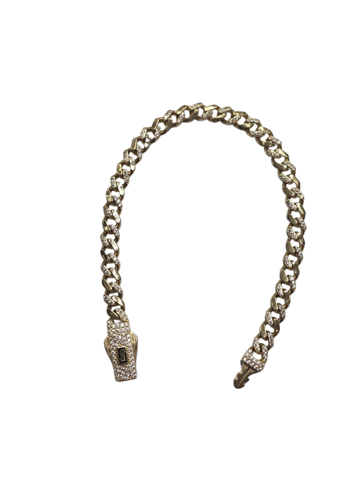 צמיד מונאקו אבני