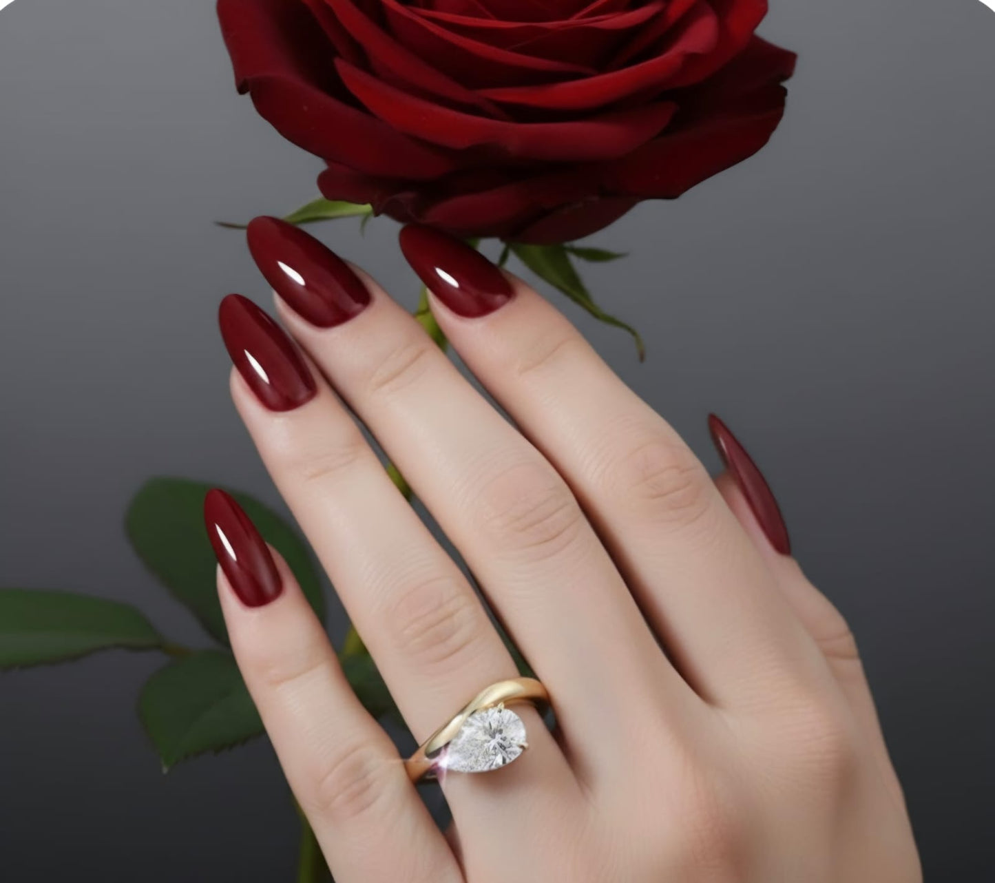 טבעת זהב שחר