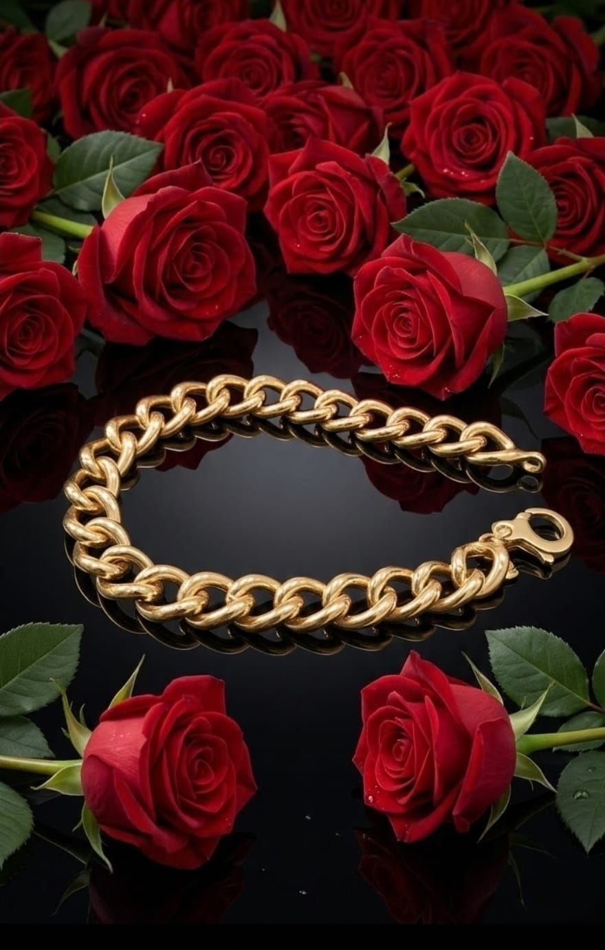 צמיד חוליות זהב אדל