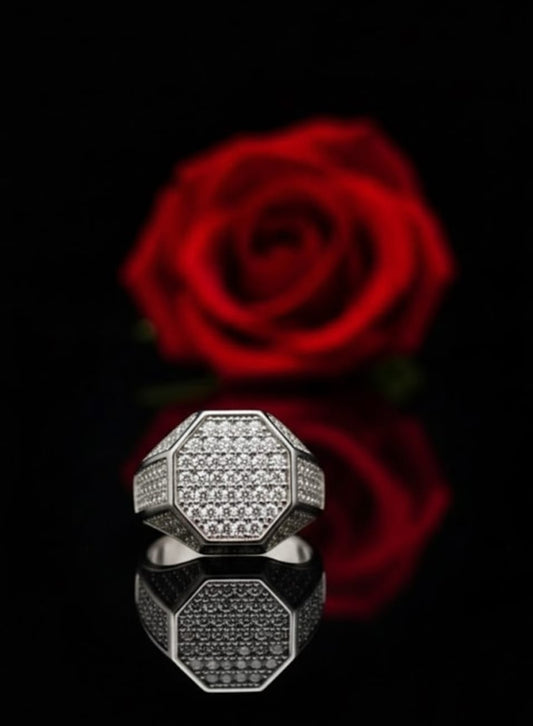 טבעת זהב אלון