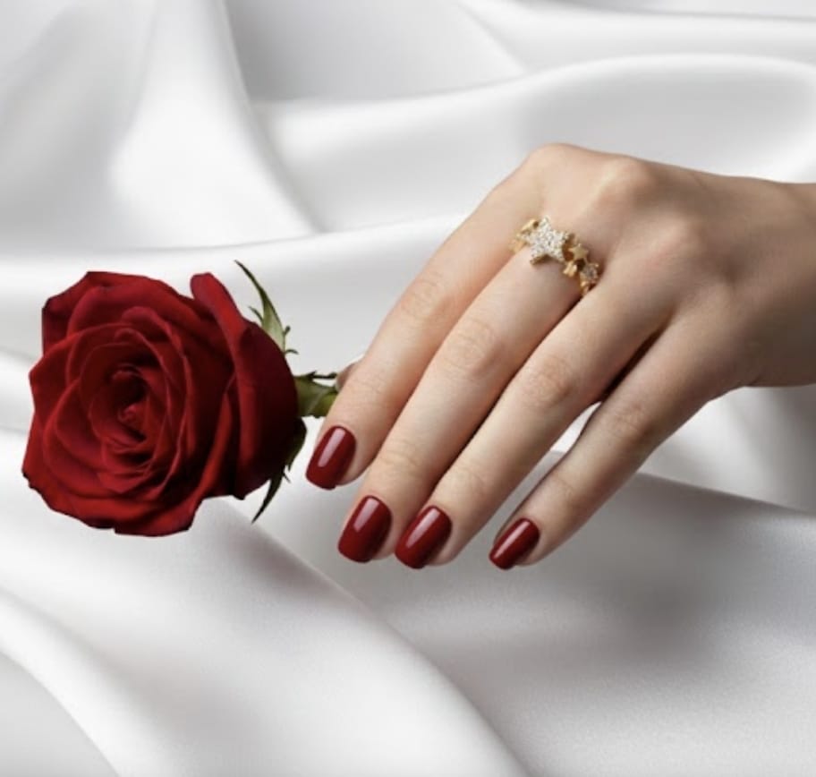 טבעת זהב יעל