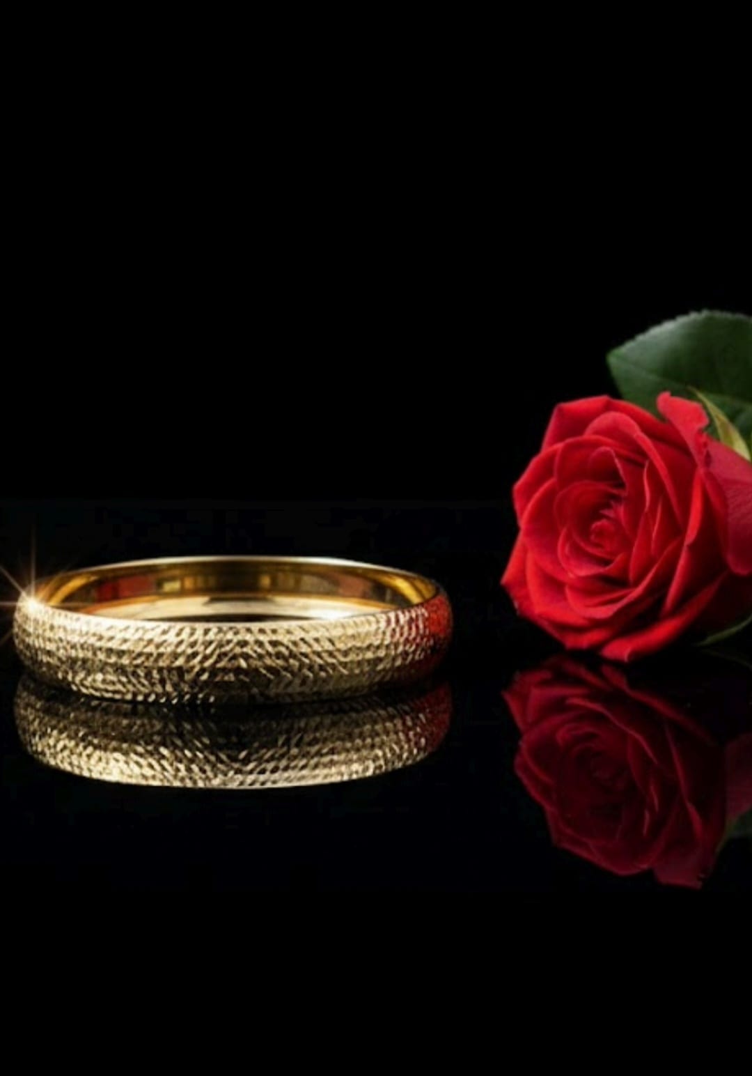 צמיד זהב 14K דגם הודיה – חריטת לייזר יוקרתית