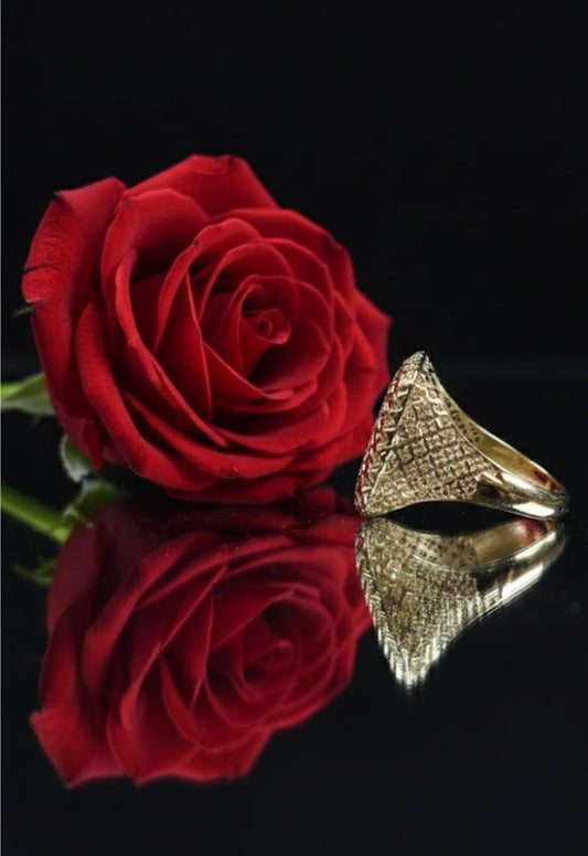 טבעת זהב גילי