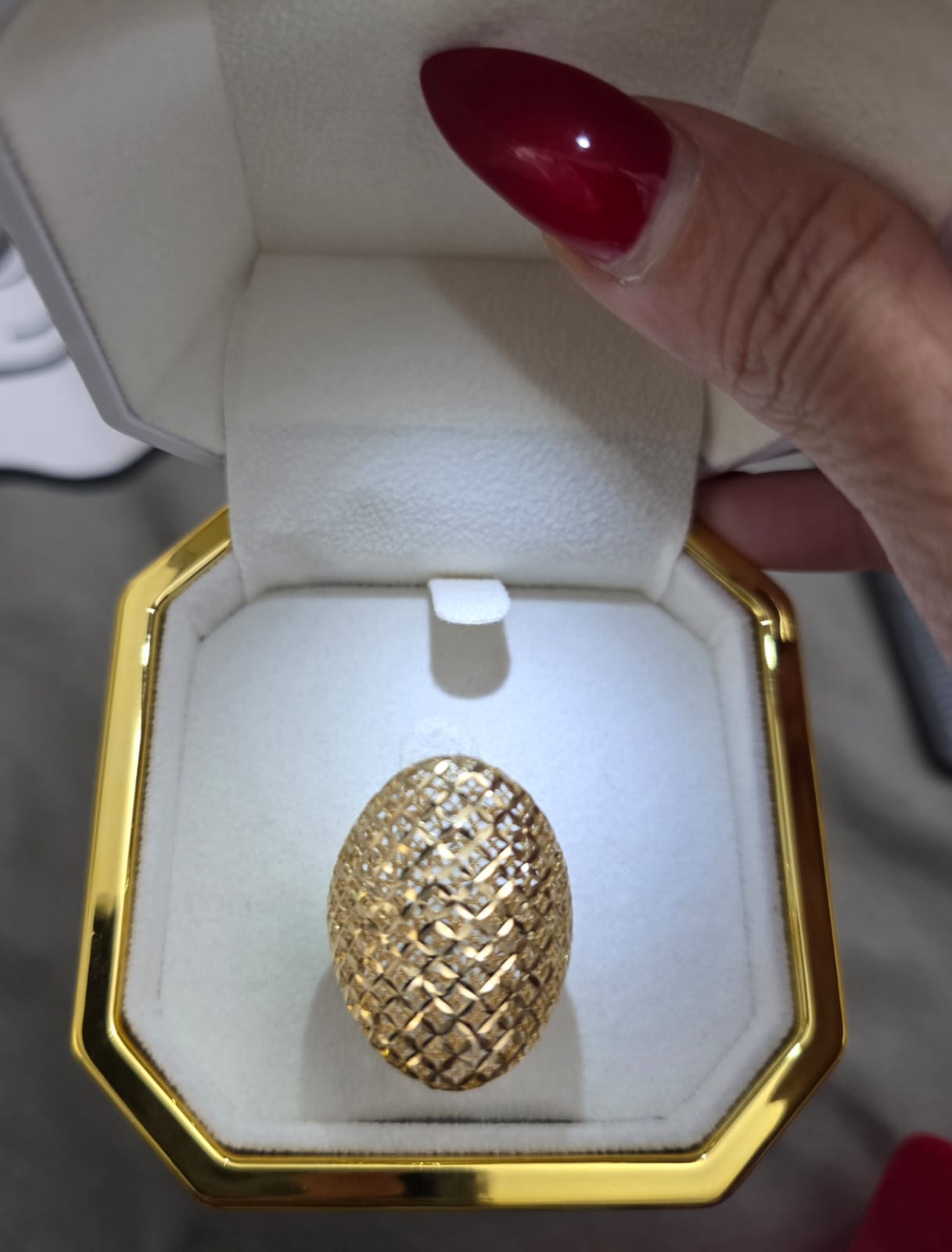 טבעת זהב גילי