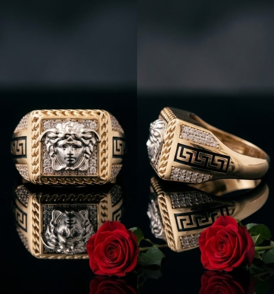 טבעת זאוס (Zeus Ring) – טבעת כתר יוקרתית מזהב 14K