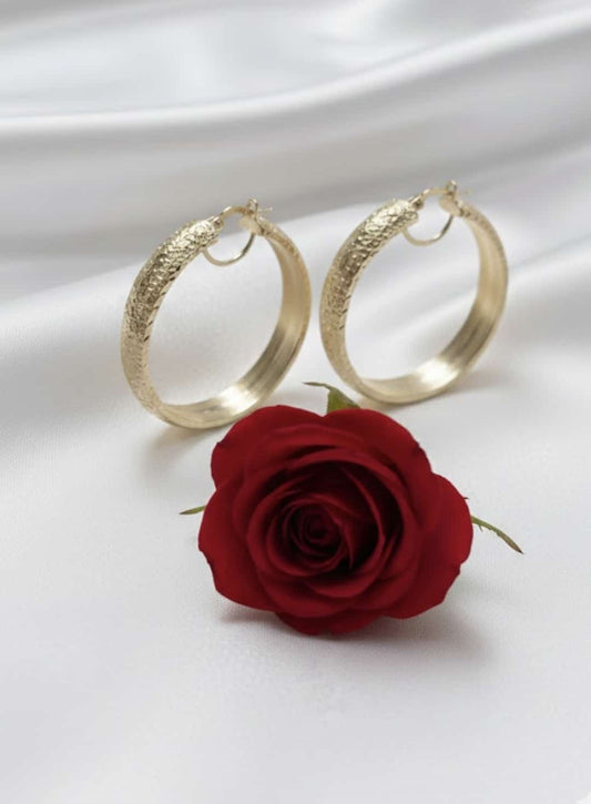 עגילי זהב אור