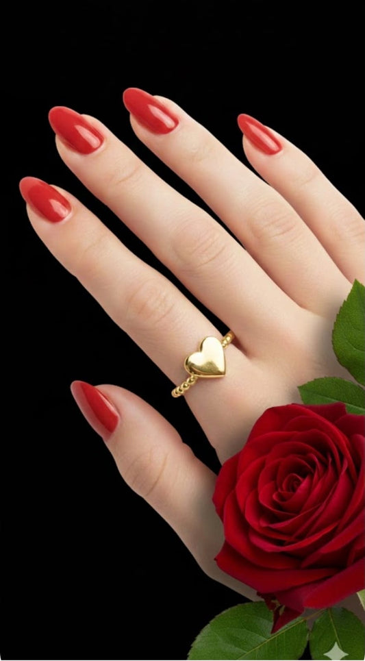 טבעת זהב טלי