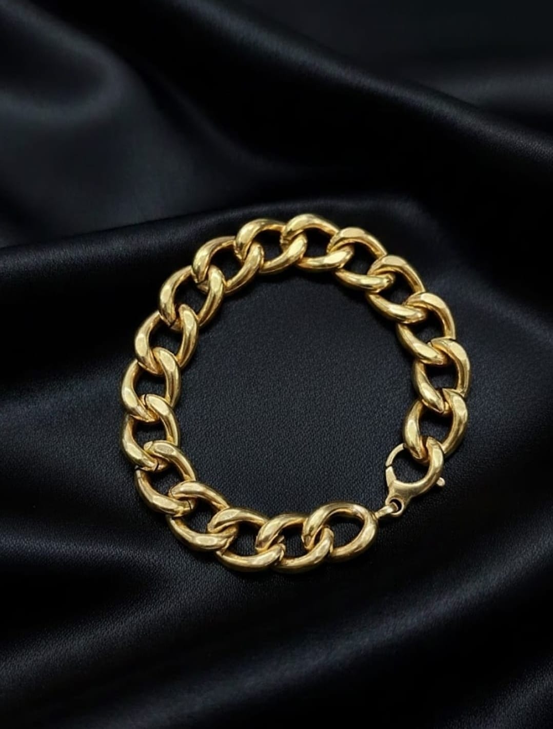 צמיד חוליות זהב צהוב 14 קראט