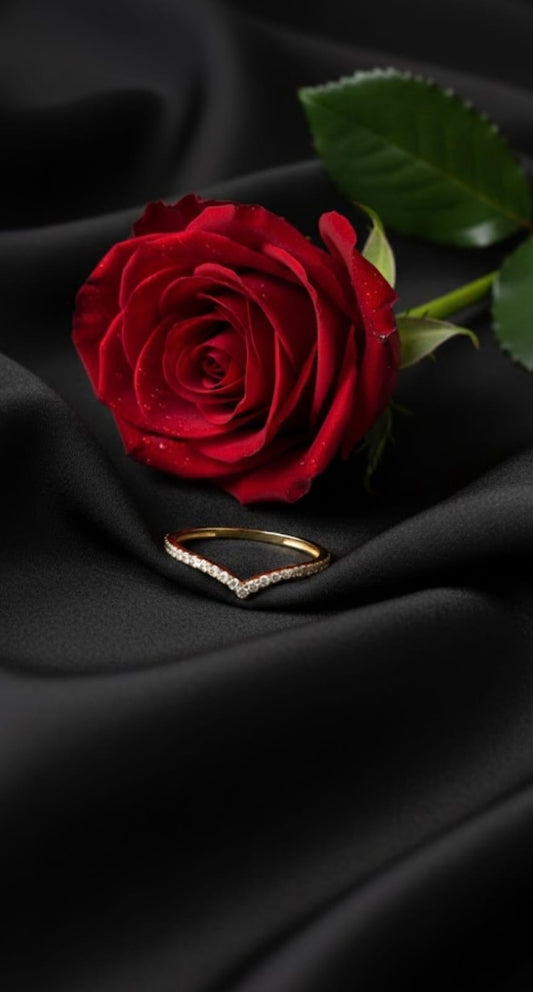 טבעת זהב עדי