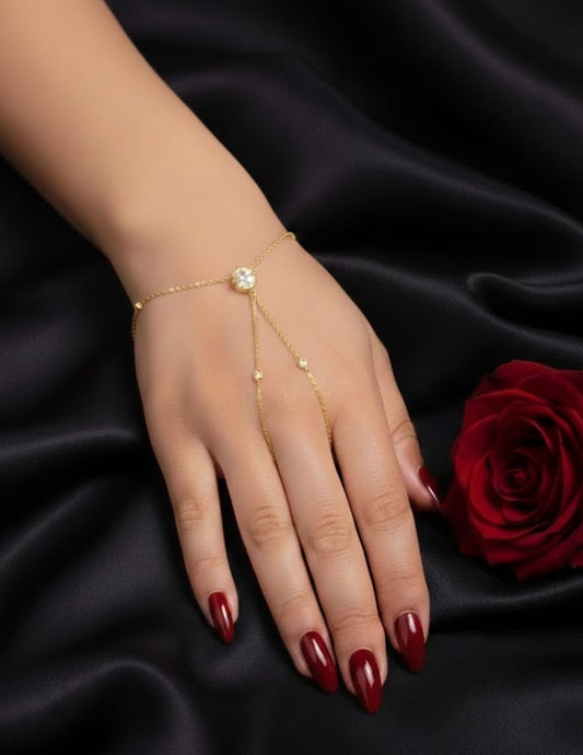 צמיד זהב אלמוג