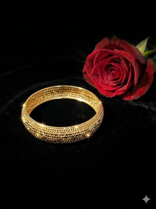 צמיד זהב קשיח שירז