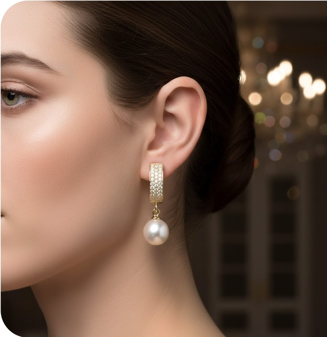 זוג עגילי בננה סיוון