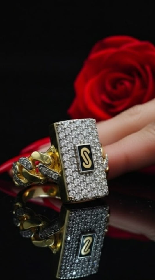 טבעת זהב דולב