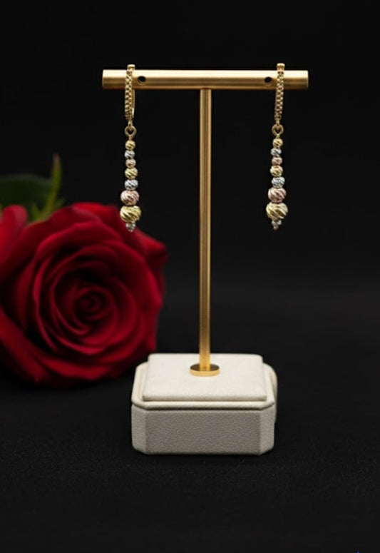 עגילי זהב איילת