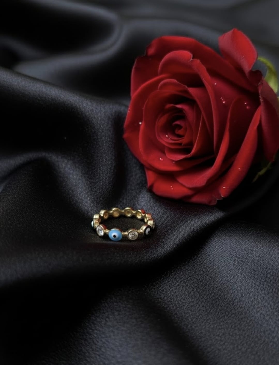 טבעת זהב אניס