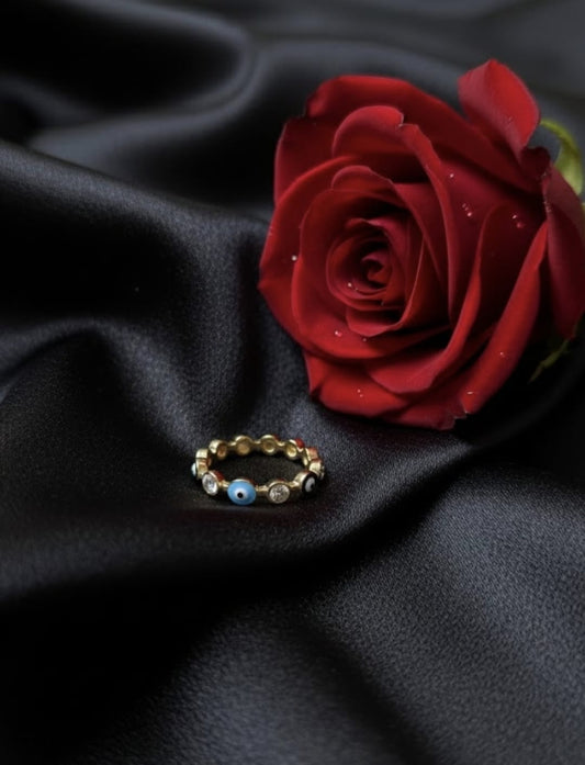 טבעת זהב אניס