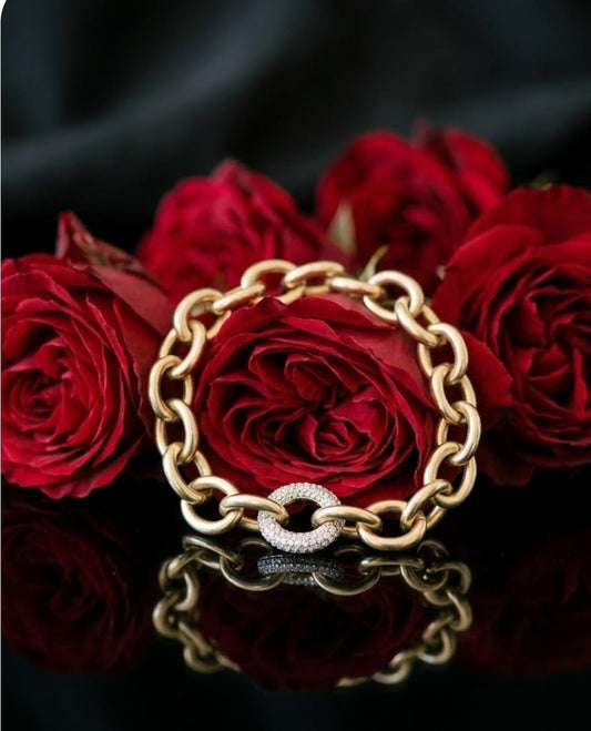 צמיד זהב חוליות דורית