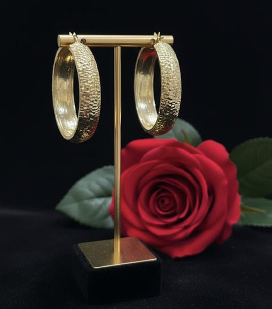 עגילי זהב אור