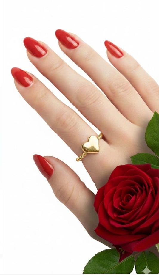 טבעת זהב טלי