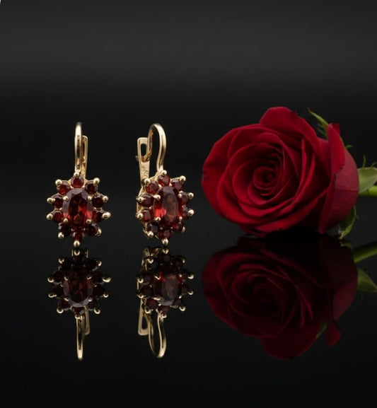 עגילי זהב אלין