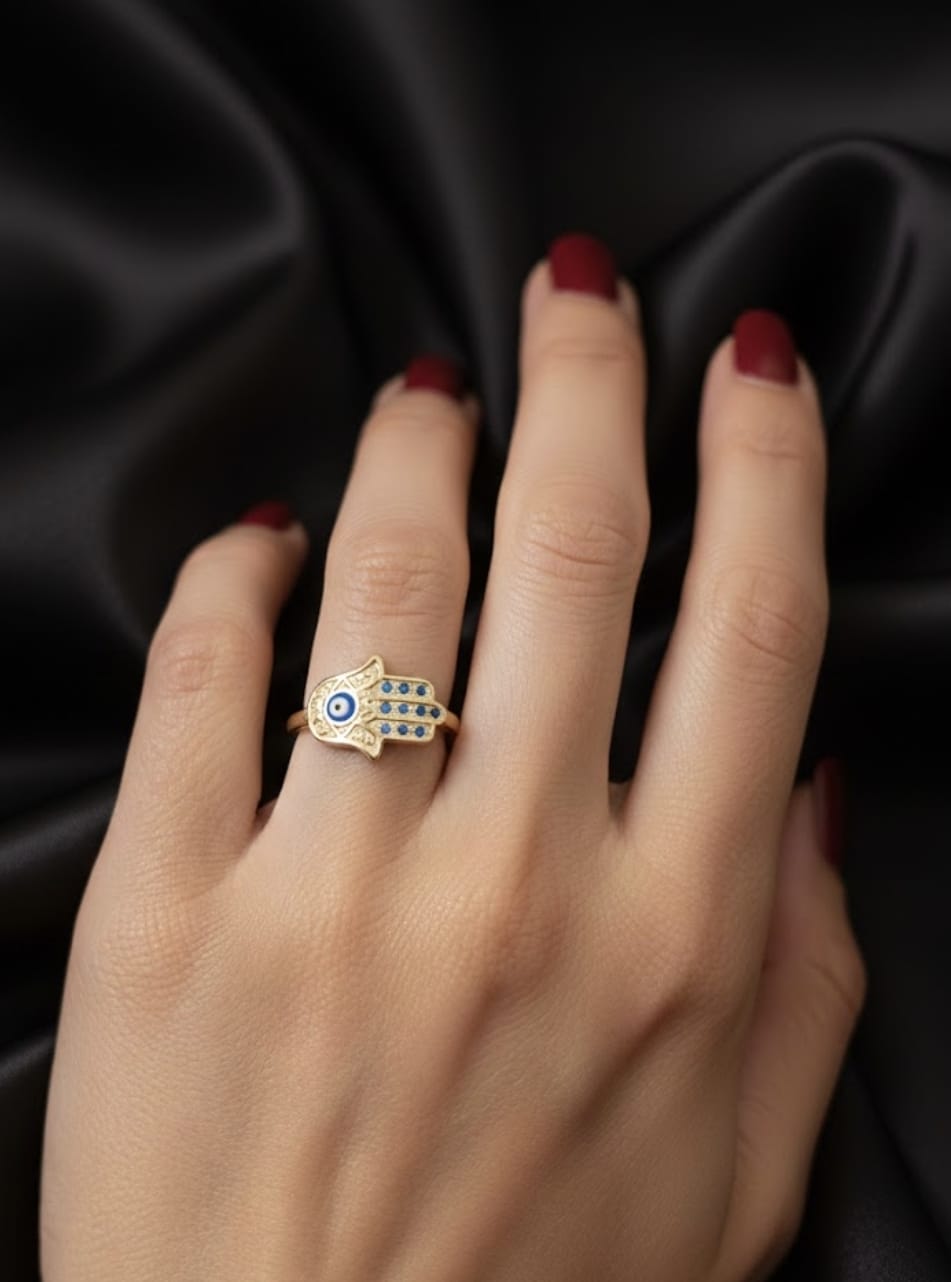 טבעת זהב בר