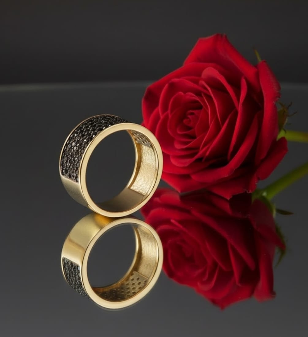 טבעת זהב צלילה