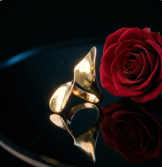 טבעת זהב רעיה