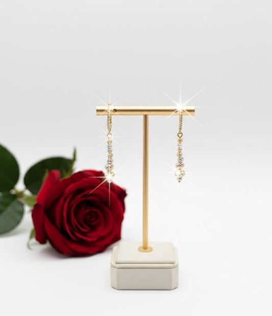 עגילי זהב איילת